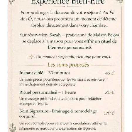 فندق مبيت وإفطار Au Fil De L'o