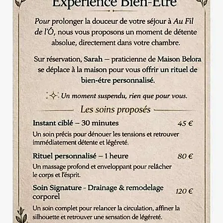 Au Fil De L'o Bed & Breakfast Bisseuil